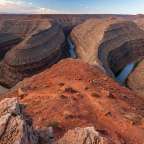 vom San Juan River ausgehöhlt: Goosenecks State Park