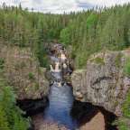 donnernder Wasserfall: Helvetesfallet – ©shutterstock