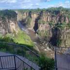 oberhalb der Batoka Schlucht
