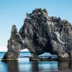 der Legende nach ein versteinerter Troll - Hvítserkur