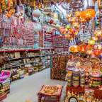 bunte Warenvielfalt: Mutrah Souq