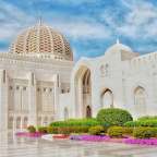 imposantes Bauwerk: Sultan Qaboos Moschee