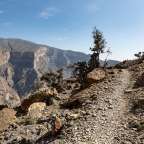 Blick ins Wadi Ghul: Balcony Walk