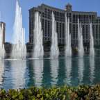 weltberühmte Fontänen: Brunnen des Bellagio Hotels