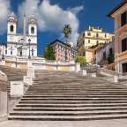 Spanische Treppe an der Piazza di Spagna