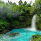 Río Celeste Wasserfall