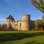 mächtige Kreuzritterburg: Schloss von Cēsis