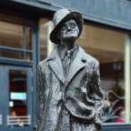 James Joyce: Denkmal in Dublin
