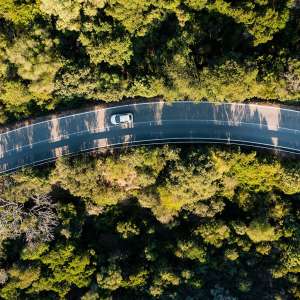 Elektroauto unterwegs