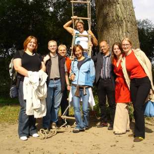 2005 Betriebsausflug Kletterpark