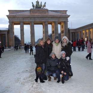 vor dem Brandenburger Tor