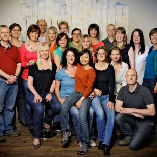 ...und das ganze deutsche Team