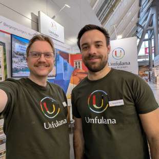 Dennis Garstka und Benjamin Bach auf der CMT 2025