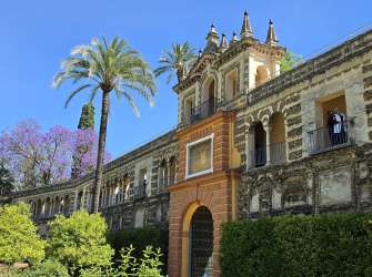 Die Gärten im Alcazar von Sevilla