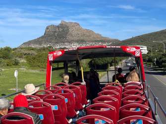 Fahrt mit dem Hop on hop off Bus 