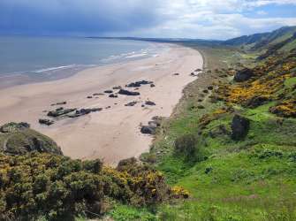 Zwischenstopp in St.Cyrus 
