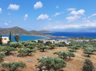 Blick vom Balkon Elounda Heights