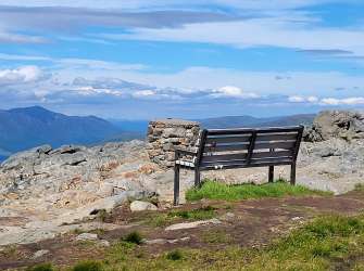 Blick vom Aonach Mor- Nachbarberg des Ben Nevis