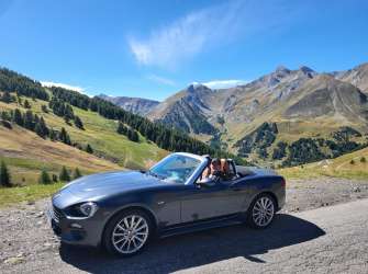 Auf dem Weg zur Bonette-Schleife