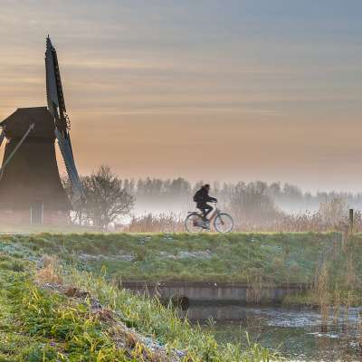 Frühlingsmorgen in Südholland