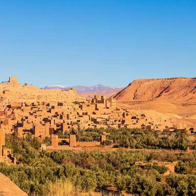 Aussicht auf Ait ben Haddou