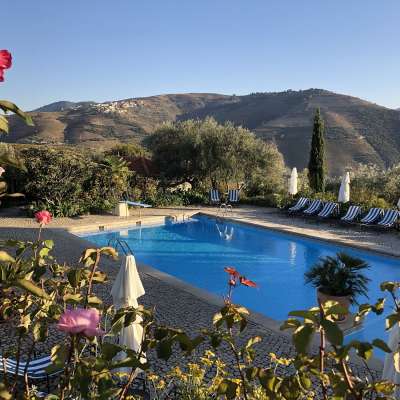 Pinhão, im Garten des Herrenhauses