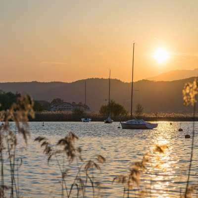 Sommerabend in Österreich am Wörthersee