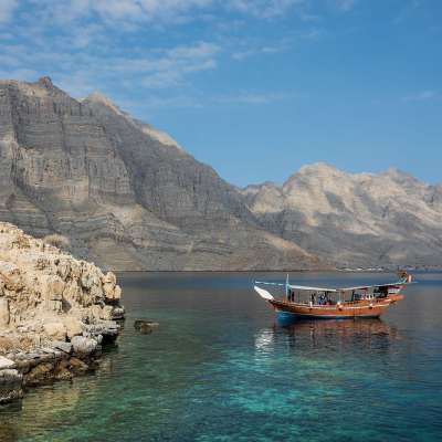 Musandam: Auf einer Dhow