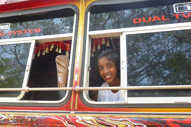 ein freundliches Lächeln