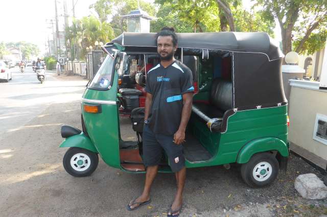 Tuk Tuk, das beliebte Verkehrsmittel