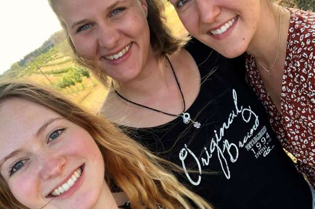 v.l.n.r. Lea Hilwerling, Sabrina Rüdiger, Caroline Rameil