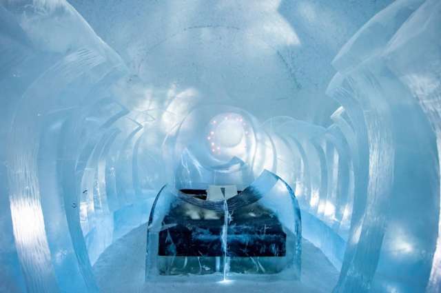 30.000t Schnee, 4.000 t Eis: Eishotel