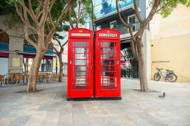 spanisch-britischer Mix: in der Altstadt von Gibraltar