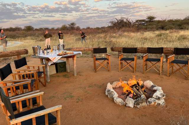 Ein Abend am Lagerfeuer