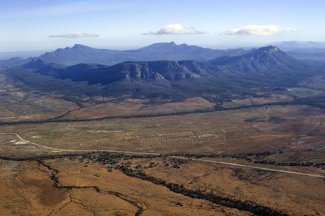 Natürliches Amphitheater: Wilpena Pound