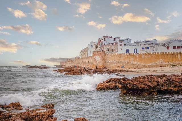 Schöne Stadt in Marokko: Essaouira