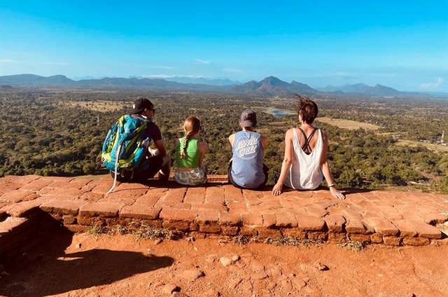 Ausblick vom Löwenfelsen in Sigiriya – ©Reisefoto von Steffi H.