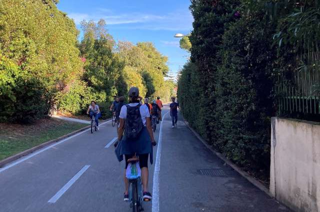 umfunktionierte Eisenbahntrasse