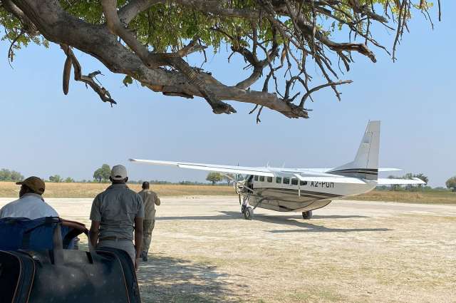 mit Buschfliegern unterwegs