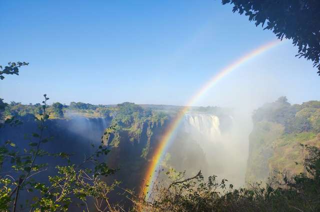 imposant: Victoria-Fälle