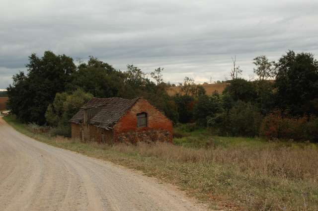 Typische Landstraße in der Kurischen Schweiz – ©Barbara Harbecke