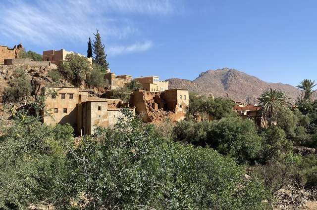 Alte Lehmhäuser im Tal der Ammeln – ©Kerstin Pesch