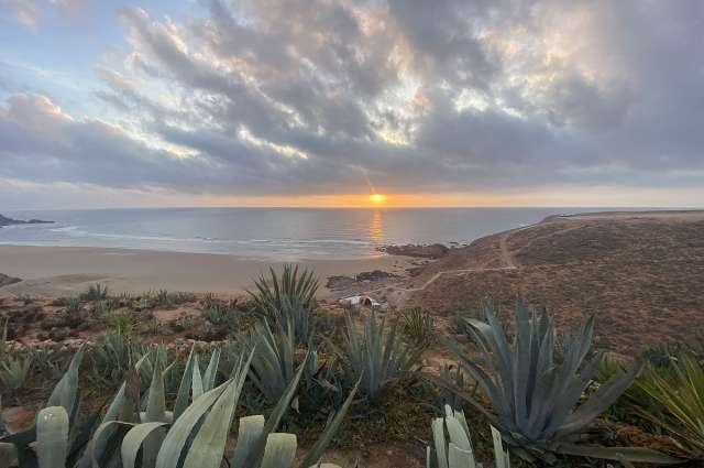 Breite Sandstrände in Mirleft – ©Kerstin Pesch
