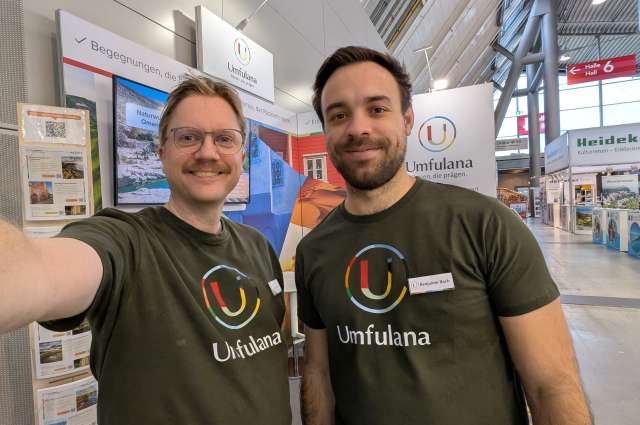 Dennis Garstka und Benjamin Bach auf der CMT 2025