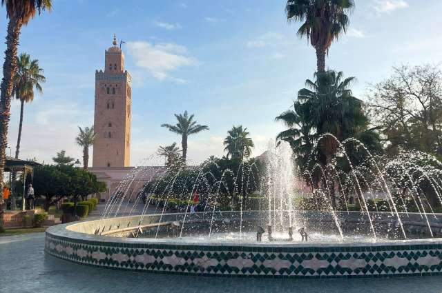 größte Moschee in Marrakesch: Koutoubia-Moschee