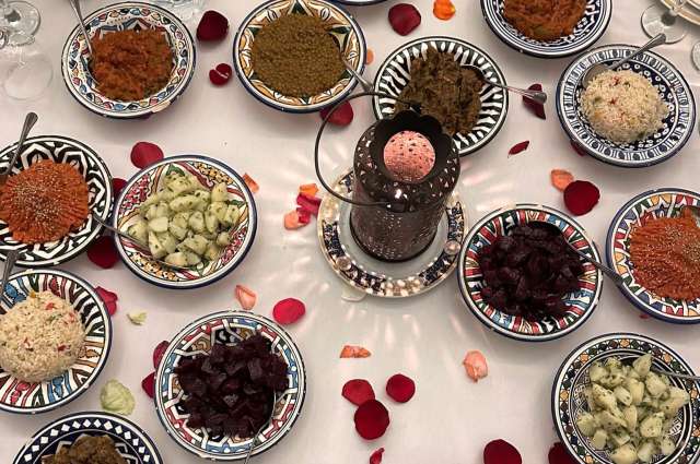 kulinarisches Highlight: bunte Auswahl an Vorspeisen