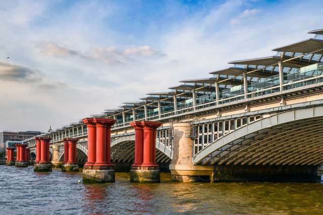 Schauplatz einer wilden Verfolgungsjagd: Blackfriars Bridge