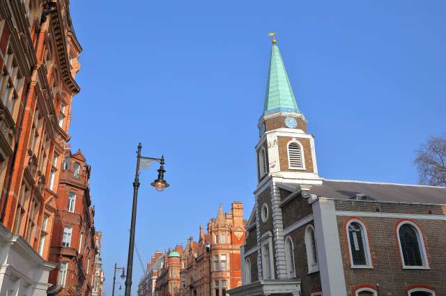 Hier gaben sich Juliet und Peter das Ja-Wort: Grosvenor Chap