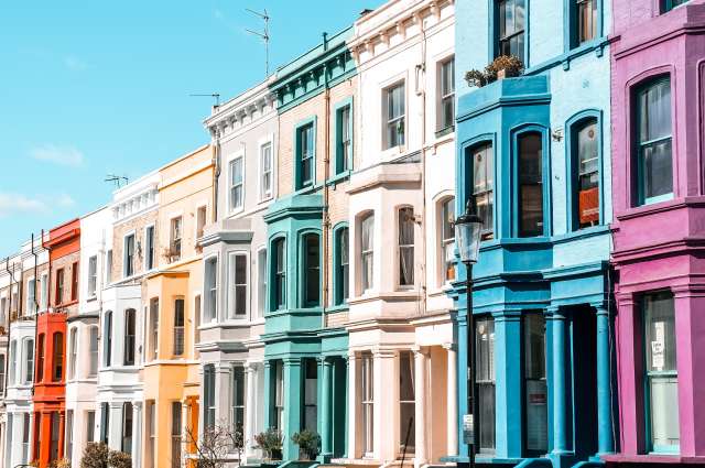 Schauplatz einer besonderen Liebesgeschichte: Notting Hill