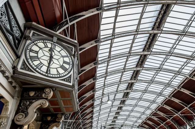 Hier traf Familie Brown den kleinen Bär: Paddington Station